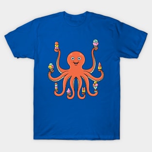 Octopus Ice cream T-Shirt